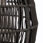 Mesa De Centro Com Champanheira Pitinga Em Corda Náutica