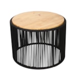 Mesa De Centro Itabaiana Em Corda Náutica