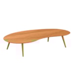Mesa De Centro Orgânica Jimena - 35x160cm