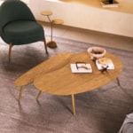 Mesa De Centro Orgânica Jimena - 35x160cm