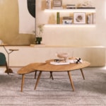 Mesa De Centro Orgânica Jimena - 35x160cm