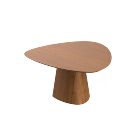 Mesa De Jantar Daiana Com Tampo Orgânico