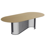Mesa De Jantar Oval Dunnaval