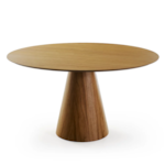 Mesa De Jantar Redonda Dallas Com Tampo Laminado