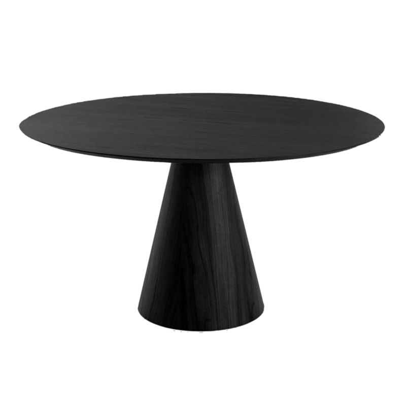 Mesa De Jantar Redonda Dallas Com Tampo Laminado