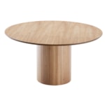 Mesa De Jantar Redonda Genesis Com Tampo Laminado