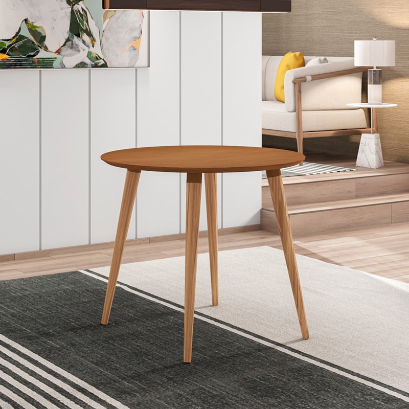 Mesa De Jantar Redonda Livorno 90cm
