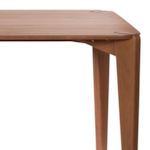 Mesa De Jantar Retangular Harmony Em Madeira Maciça