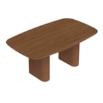 Mesa De Jantar Retangular Lintz Canela