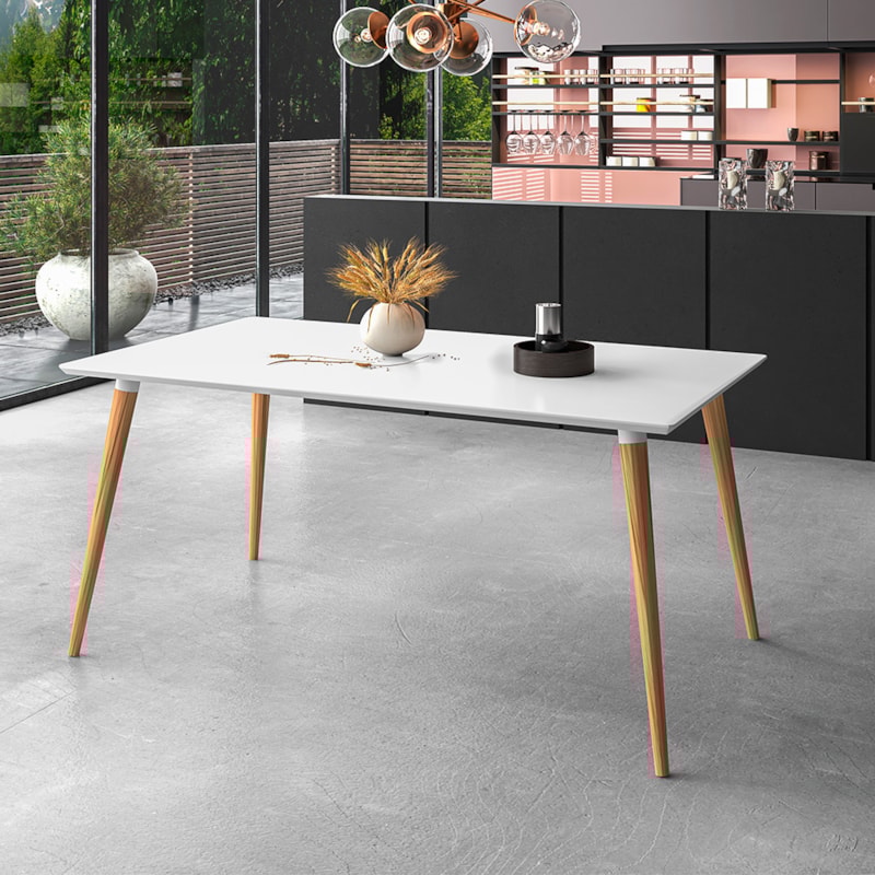 Mesa De Jantar Retangular Livorno