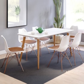 Mesa De Jantar Retangular Livorno