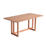 Mesa De Jantar Retangular Três Cantos Com Tampo Laminado