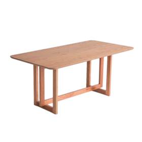 Mesa De Jantar Retangular Três Cantos Com Tampo Laminado