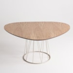 Mesa De Jantar Veinard Com Tampo Orgânico