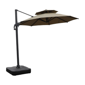 Ombrelone Santorini 3m Com Base