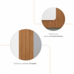 Painel Para TV Até 60 Polegadas Piedmont 217cm