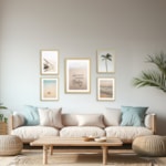 Quadro Decorativo Calm Sea 32x42cm