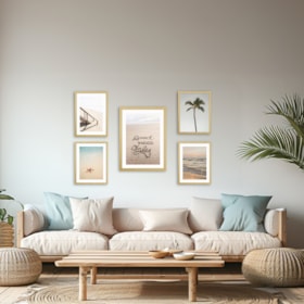 Quadro Decorativo Good Vibes 50x70cm