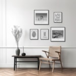 Quadro Decorativo Love & Peace 32x42cm