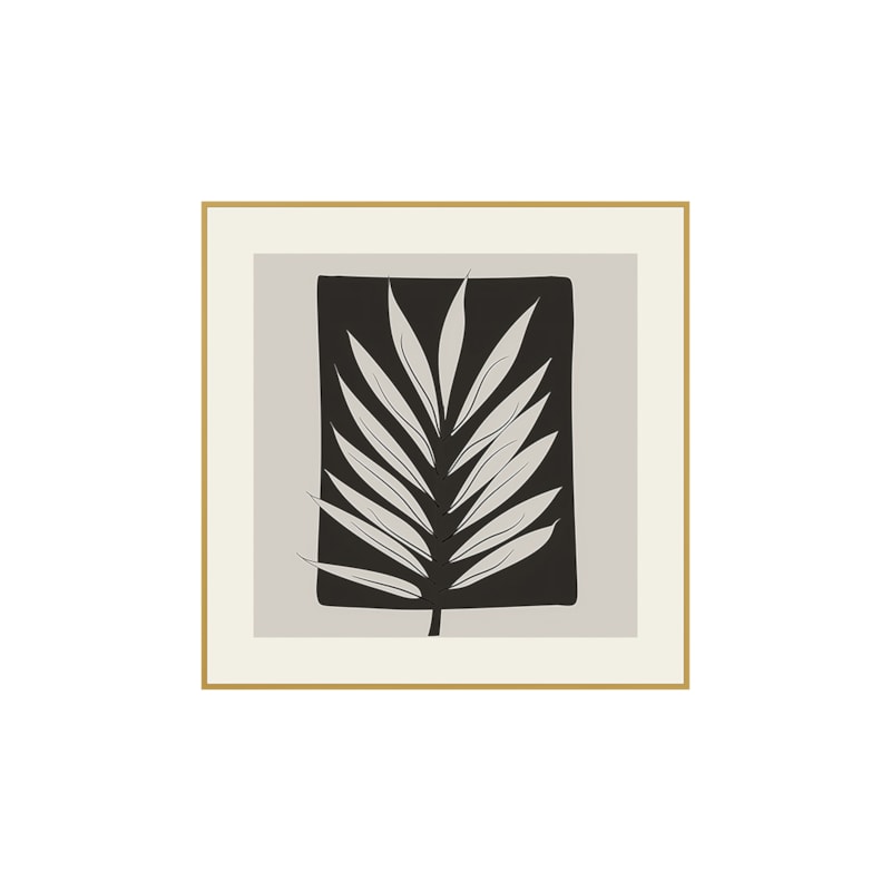 Quadro Decorativo Palmi 30x30cm
