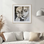 Quadro Decorativo Raceena 78x78cm