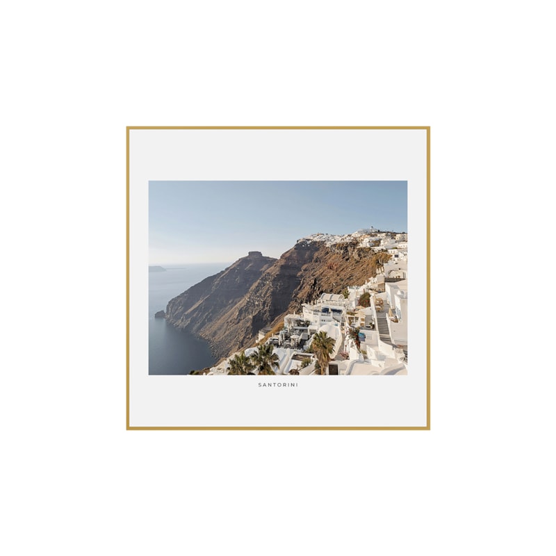 Quadro Decorativo Santorini 40x40cm