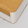Rack Arc C/ 3 Gavetas 260 cm - Off-white/Nature
