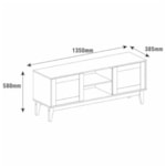 Rack Para TV Até 40 Polegadas Jersey 135cm