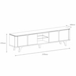 Rack Para TV Até 60 Polegadas Piedmont 217cm