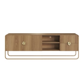 Rack Para TV Luna 180cm 2 Portas 2 Gavetas
