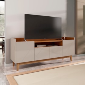 Rack Vitraus 4 Portas Para TV Até 60 Polegadas