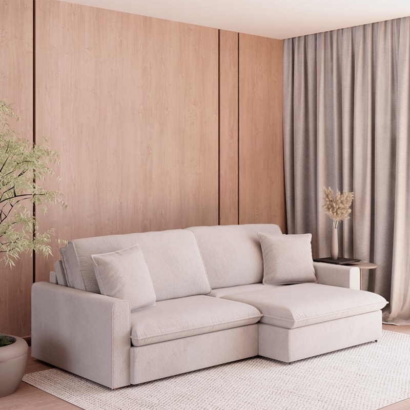 Sofá Cama Retrátil Letto 2 Lugares