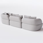 Sofá Campbell Com Chaise 4 A 5 Lugares