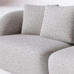 Sofá Campbell Com Chaise 4 A 5 Lugares