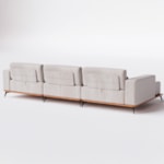 Sofá Com Chaise Qatuna 4 A 5 Lugares