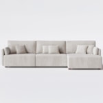 Sofá Com Chaise Tokino Minoru 3 A 5 Lugares