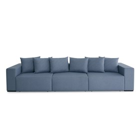 Sofá Luella C/ 2 Assentos Azul 254 cm