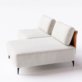 Sofá Marzenie Com Chaise 2 Lugares