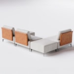 Sofá Marzenie Com Chaise 5 A 6 Lugares