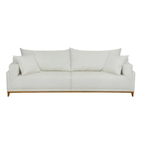 Sofá Seifer 2 Lugares - 204cm - Sarja Branco