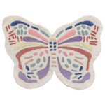 Tapete Infantil De Algodão Butterfly