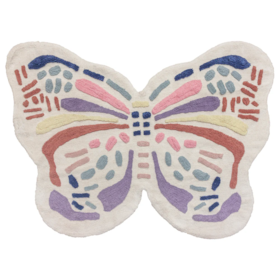 Tapete Infantil De Algodão Butterfly