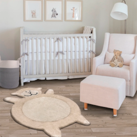 Tapete Infantil De Algodão Fluffy Sheep