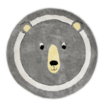 Tapete Infantil De Algodão Grizzly Bear