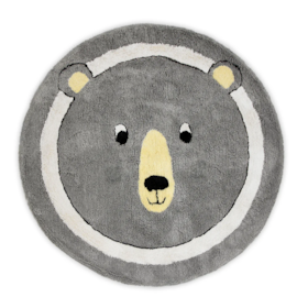 Tapete Infantil De Algodão Grizzly Bear