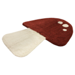 Tapete Infantil De Algodão Mushroom
