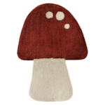 Tapete Infantil De Algodão Mushroom