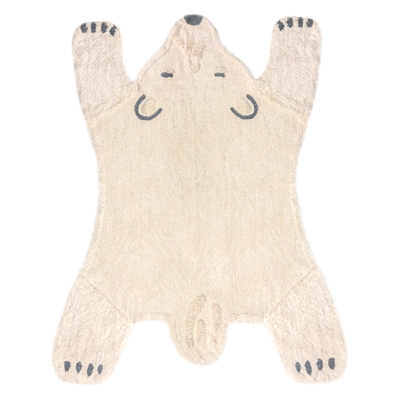 Tapete Infantil De Algodão Polar Bear