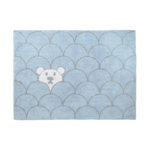 Tapete Infantil De Algodão Urso Bobbie