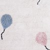 Tapete Milo C/ Desenho de Balões em Algodão